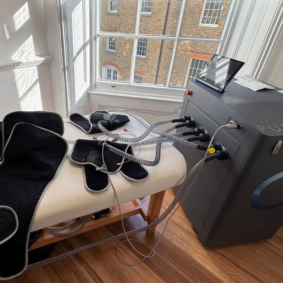 Aurion’s PureFlow recovery technology at the Mayfair clinic